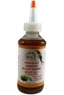 B'S ORGANIC JAMAICAN BLACK CUMIN SEED OIL 4OZ #3123