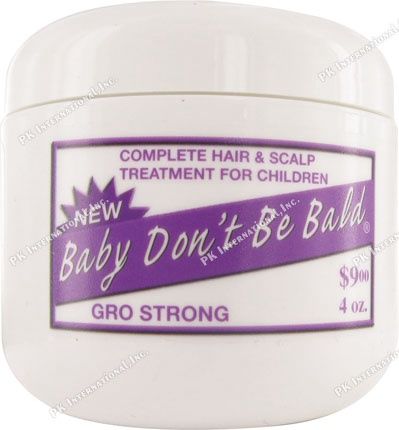 BABY DONT BE BALD GRO STRONG 4OZ