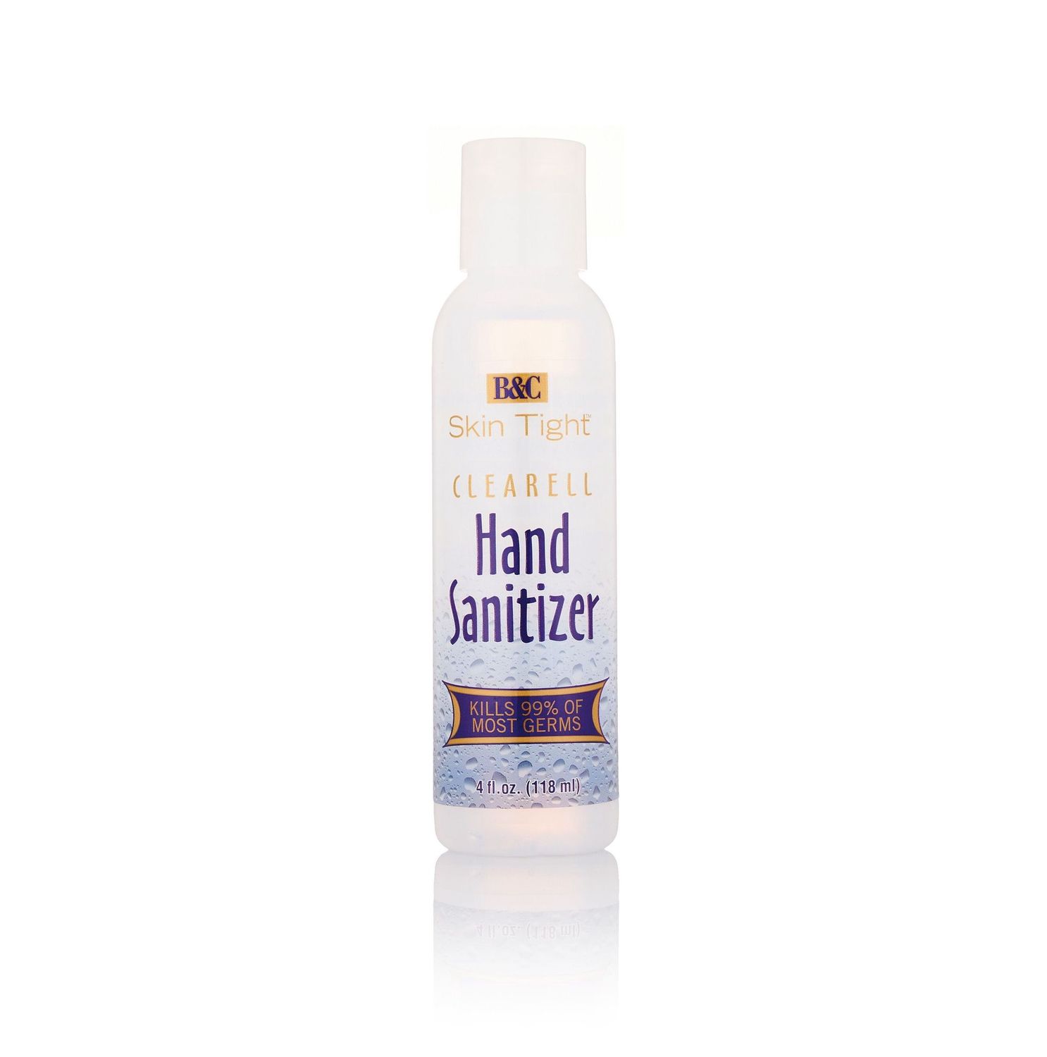 B&amp;C SKIN TIGHT HAND SANITIZER 4OZ