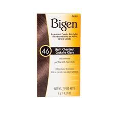 BIGEN HAIR COLOR LIGHT CHESTNUT #46 6G
