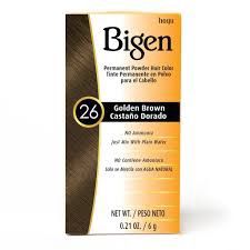 BIGEN HAIR COLOR GOLDEN BROWN #26 6G