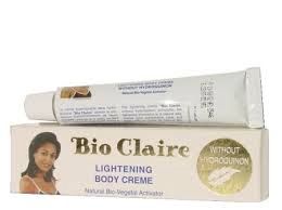 BIO CLAIRE BODY CREAM 1 OZ