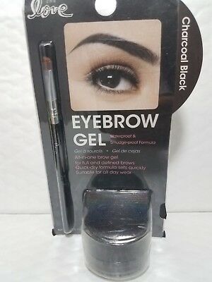 BEAUTY TREATS SECOND LOVE EYEBROW GEL CHARCOAL BLACK