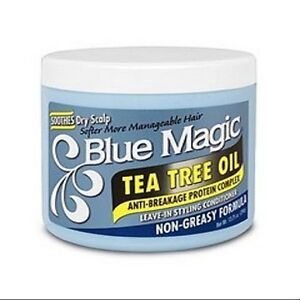 BLUE MAGIC TEA TREE OIL LEAVE-IN CONDITIONER 390G