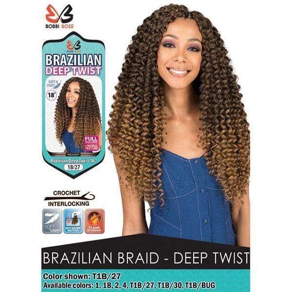 BOBBI BOSS BRAZILIAN DEEP TWIST CROCHET#1B