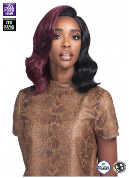 BOBBI BOSS PERLA LACE FRONT WIG, Color: #TTS1B/BUG