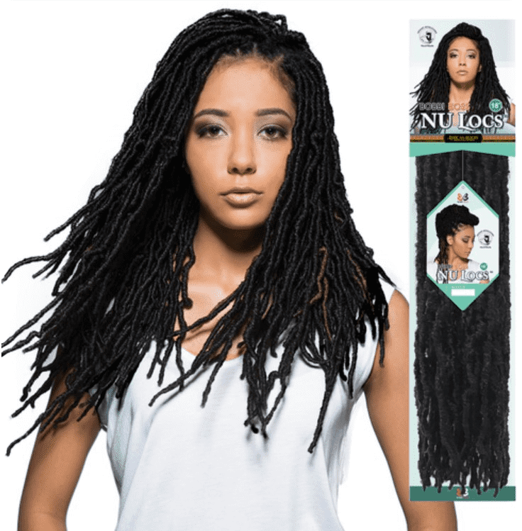 BOBBI BOSS NU LOCS 18", Color: #M2/BLUE