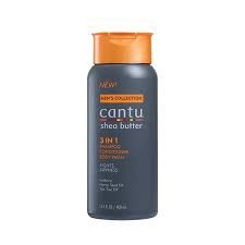 CANTU MEN'S SHEA BUTTER 3IN1SHAMPOO CONDITIONER BODY WASH