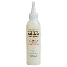 CANTU SHEA BUTTER TEA TREE &amp;JOJBA HAIR SCALP OIL 6OZ