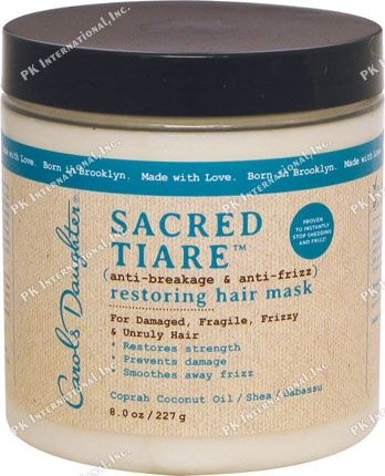CAROLS DAUGHTER SACRED TIARE RESTORING HAIR MASK 8OZ