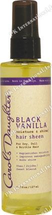 CAROLS DAUGHTER BLACK VANILLA HAIR SHEEN 4.3OZ