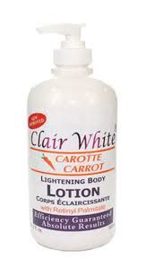 CLAIR WHITE LIGHTENING BODY LOTION 500ML