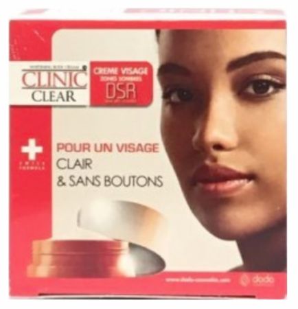 CLINIC CLEAR SWISS FORMULA ANTI DARK ZONES CREAM 1.7 OZ