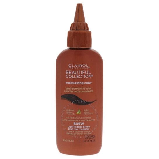 CLAIROLBEAUTIFUL COLLECTION SEMI-PERMANENT COLOR - # B09W LIGHT REDDISH BROWN