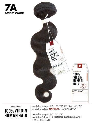 COPY OF SENSATIONNEL HH STRAIGHT 18" - VIRGIN HAIR NATURAL BLACK