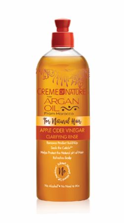 CON ARGAN OIL APPLE CIDER VINEGAR CLARIFYING RINSE 15.5OZ