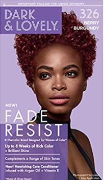 DARK &amp; LOVELY COLOR, Color: 326 BERRY BURGUNDY