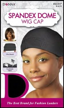 DONNA TITAN SPANDEX DOME WIG CAP ASSORT 22216