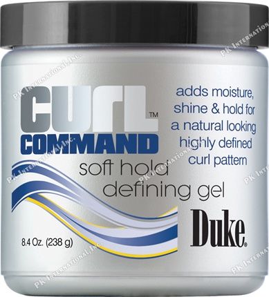 DUKE CURL COMMAND SOFT HOLD DEFINING GEL 8.4OZ