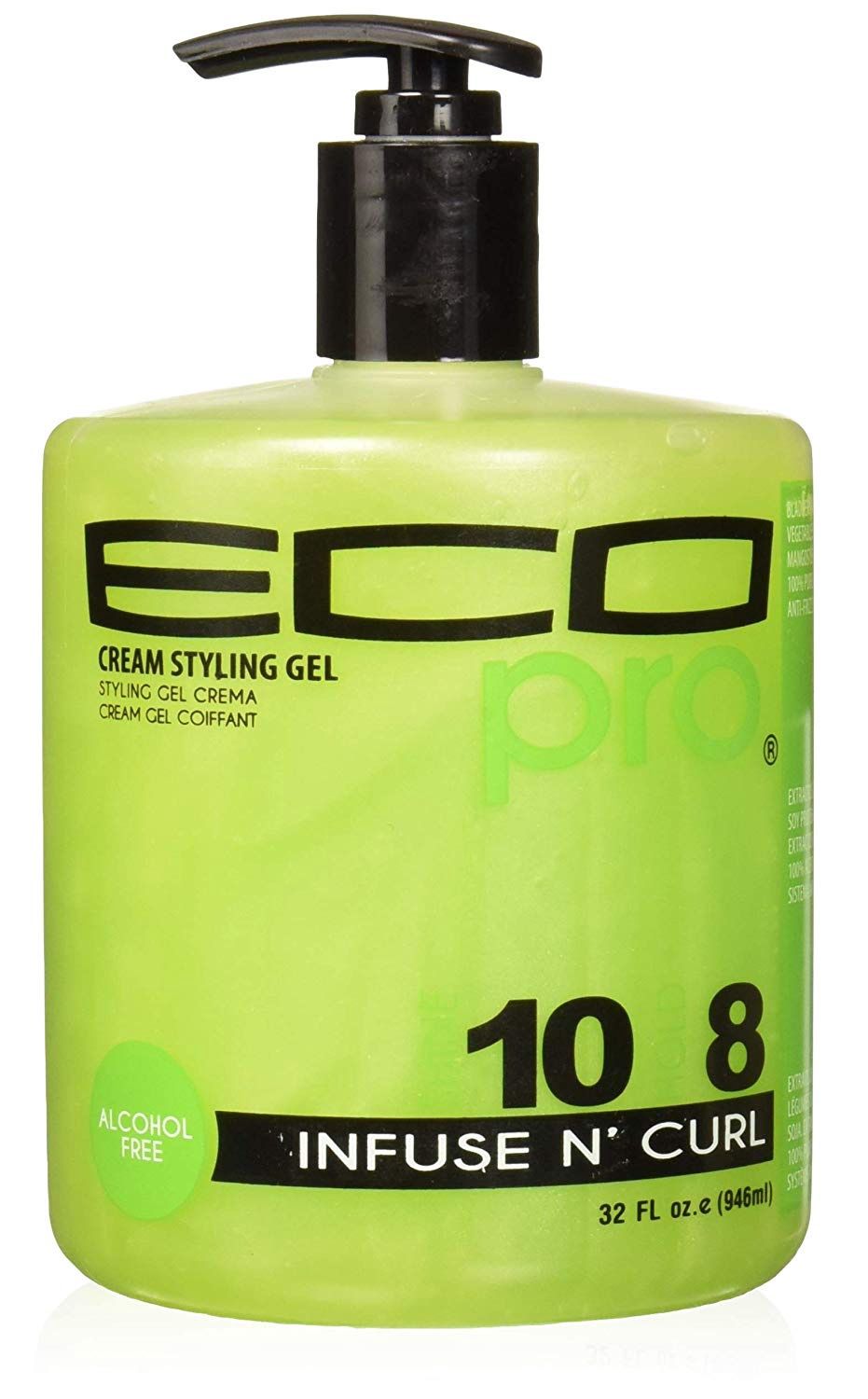ECO PRO INFUSE N' CURL GEL 16.9 OZ