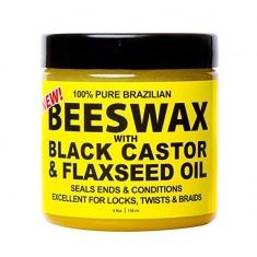 ECO STYLER BEES WAX WITH CASTER OIL &amp; FLAXSEED 4OZ