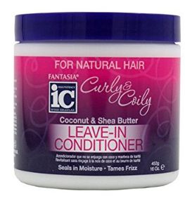 FANTASIA IC CURLY AND COILY LEAVE IN CONDITIONER 16OZ