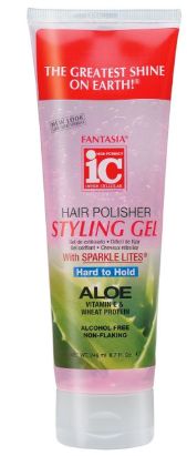 FANTASIA IC HAIR POLISHER ALOE STYLING GEL [HARD] 8.7OZ