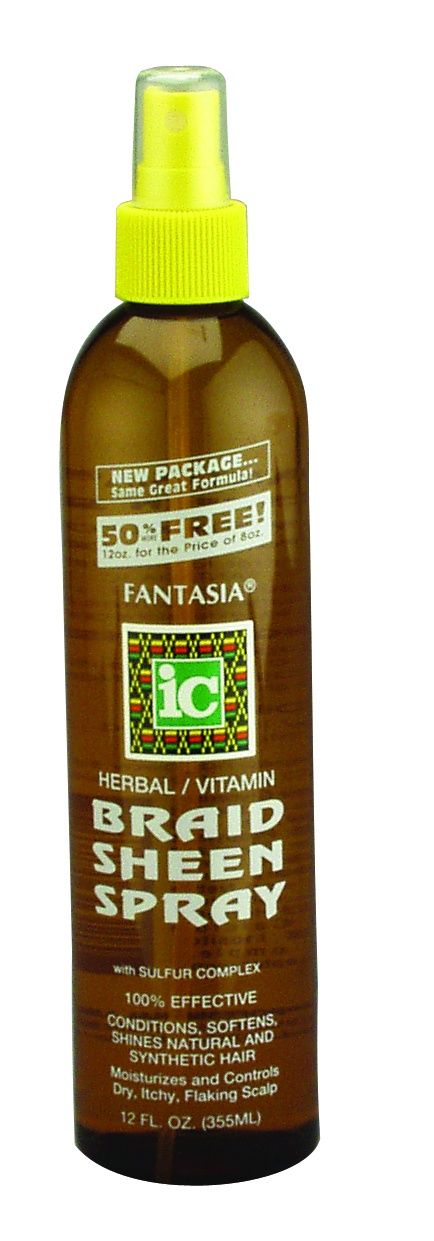 FANTASIA IC BRAID SHEEN SPRAY 12OZ