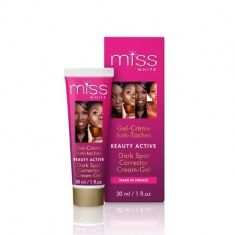 F&amp;W MISS WHITE DARK SPOT CORRECTOR CREAM GEL 1OZ