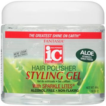 FANTASIA IC HAIR POLISHER ALOE STYLING GEL 20OZ