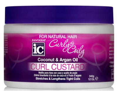 FANTASIA IC CURLY AND COILY CURL CUSTARD 12OZ