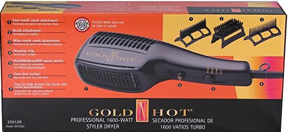 GOLD'N'HOT 1600W STYLE DRYER