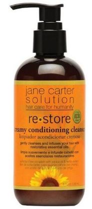 JANE CARTER SOLUTION RESTORE CREAMY CONDITION CLEANSER 8OZ