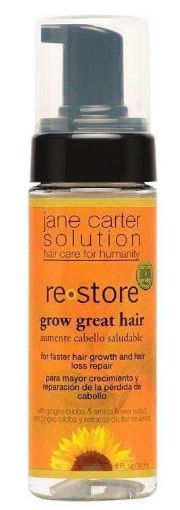 JANE CARTER SOLUTION RESTORE GROW GREAT HAIR MOUSSE 5OZ
