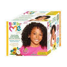 JUST FOR ME NO-LYE TEXTURE SOFTENER SYSTEM 1 KIT