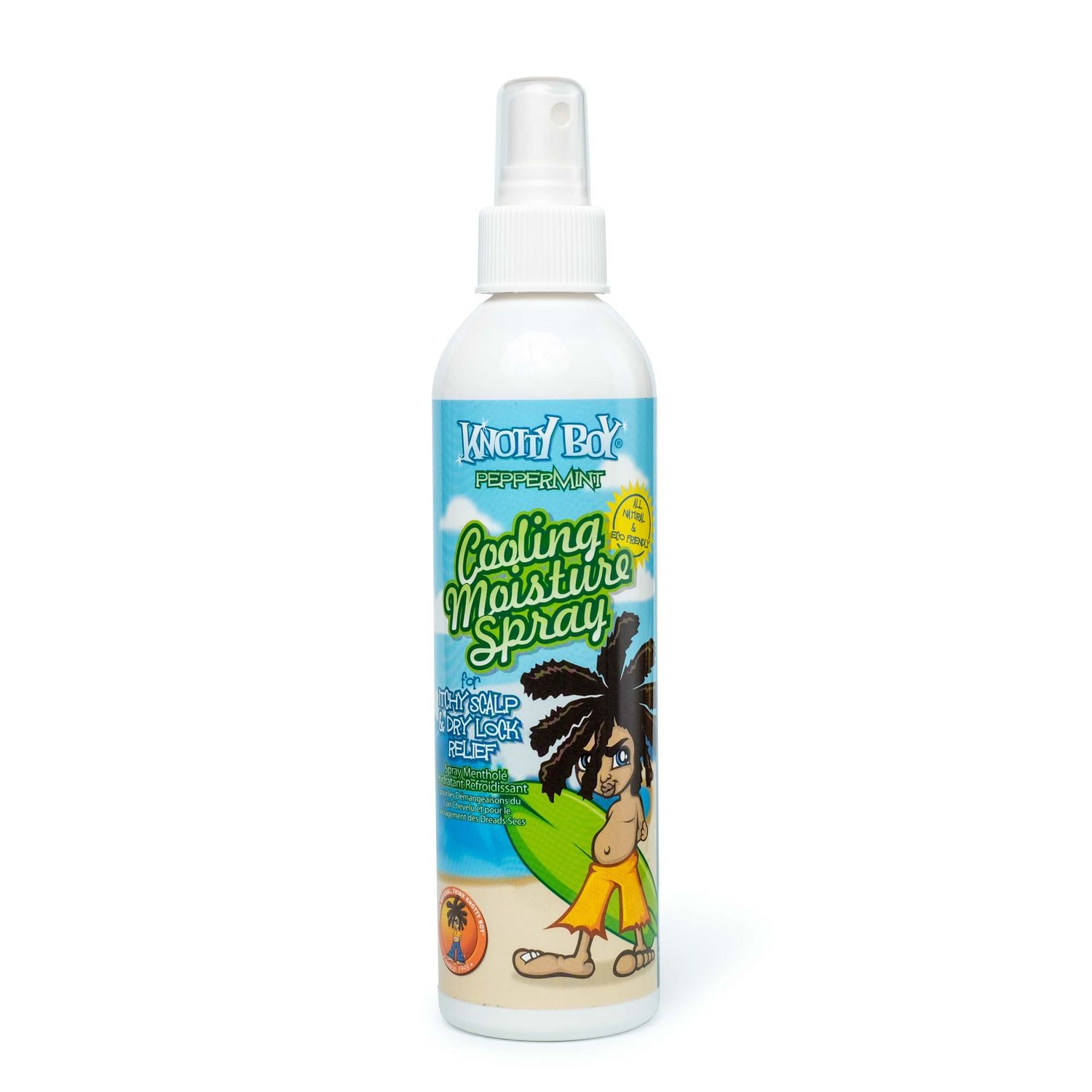 KNOTTY BOY PEPPERMINT COOLING MOISTURE SPRAY 8OZ