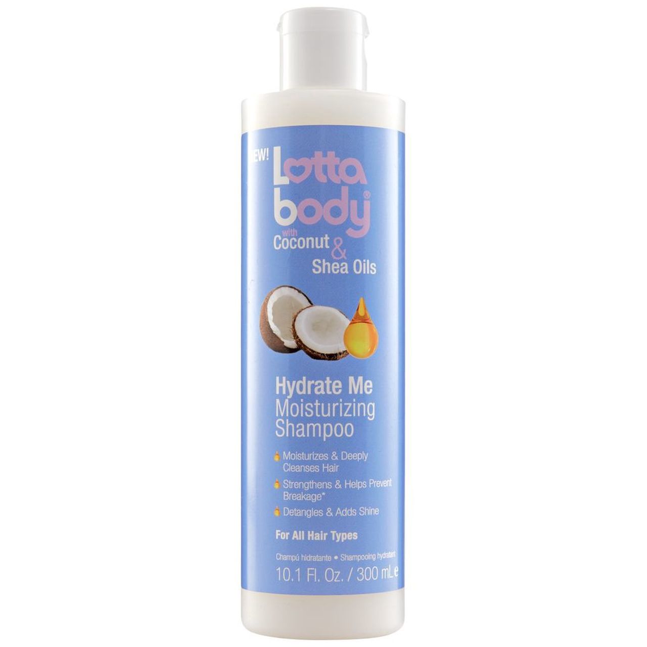 LOTTABOY COCO&amp;SHEA HYDRATE ME SHAMPOO 10OZ
