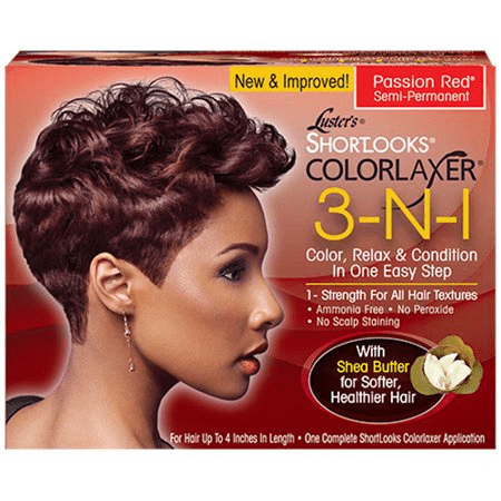 LUSTERS PINK SHORTLOOKS COLORLAXER 3 IN 1 [RED]