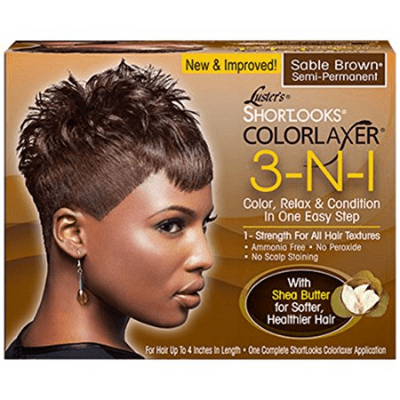 LUSTERS SHORTLOOK COLORLAXER BROWN