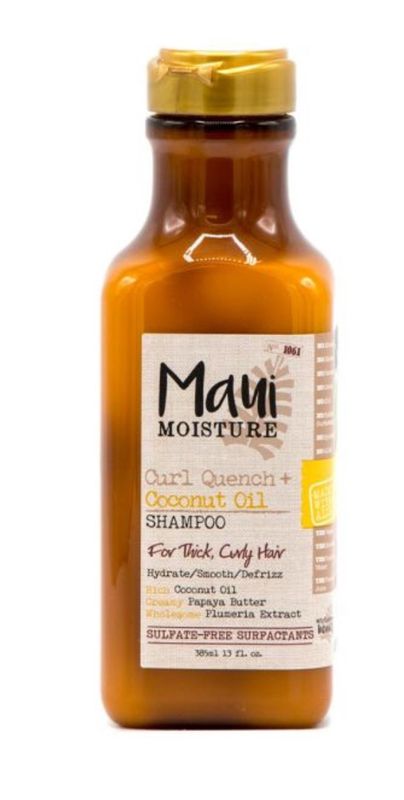 MAUI MOISTURE CURL QUENCH COCONUT OIL SHAMPOO 13OZ