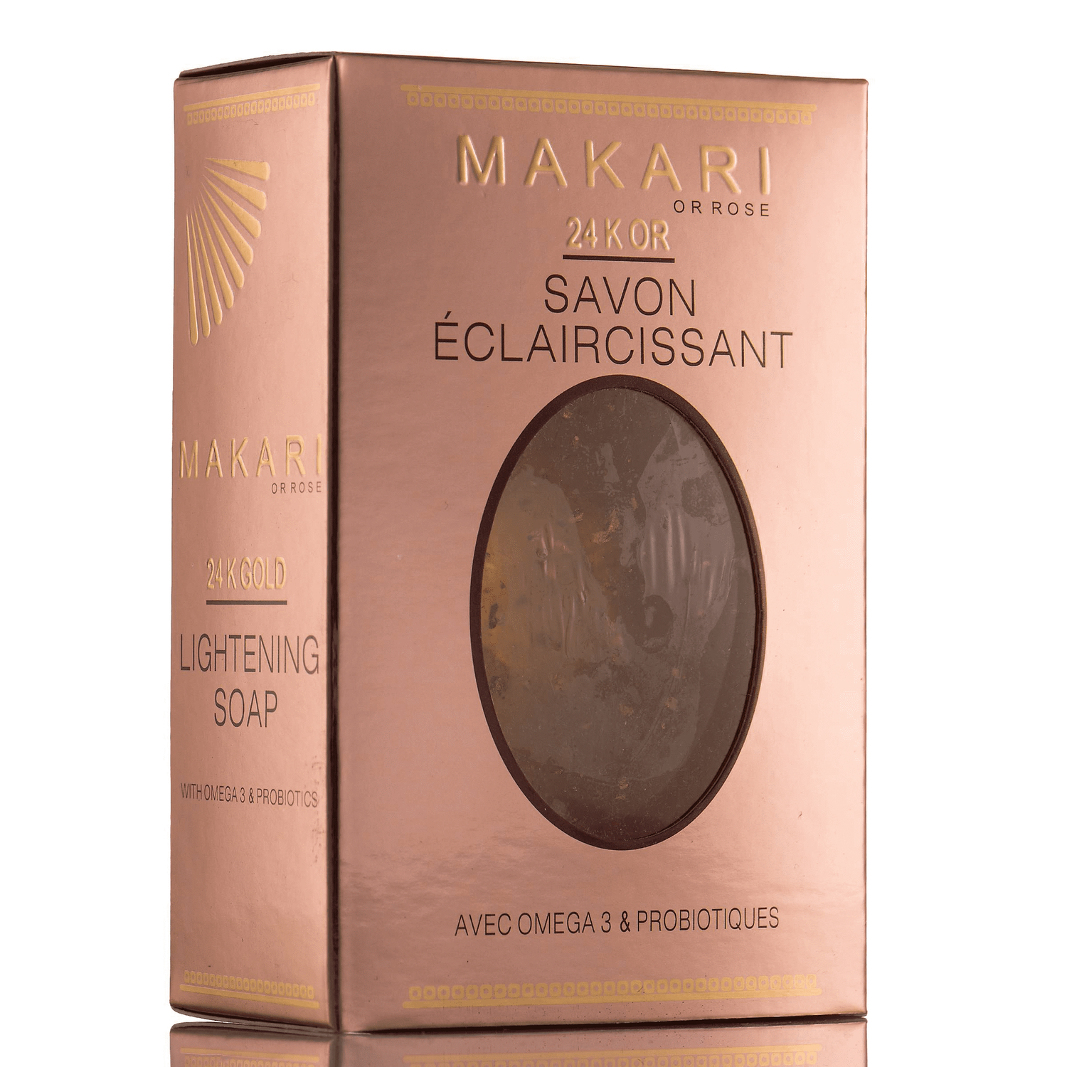 MAKARI 24KGOLD LIGHTENING SOAP 5OZ