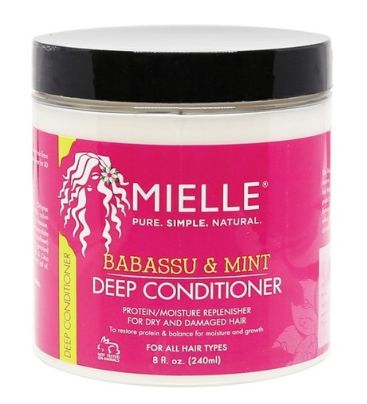 MIELLE BABASSU &amp; MINT DEEP CONDITIONER 8OZ