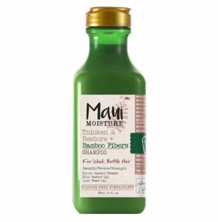 MAUI MOISTURE THICKEN&amp;RESTORE BAMBOO FIBERS SHAMPOO 13OZ