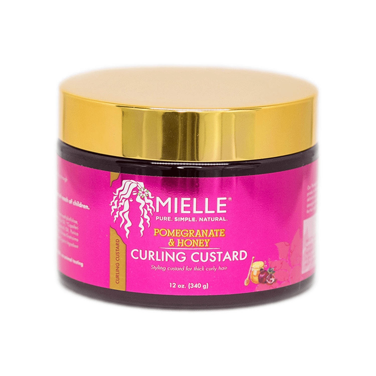 MIELLE POMEGRANATE &amp; HONEY COIL SCULPTING CUSTARD 12OZ