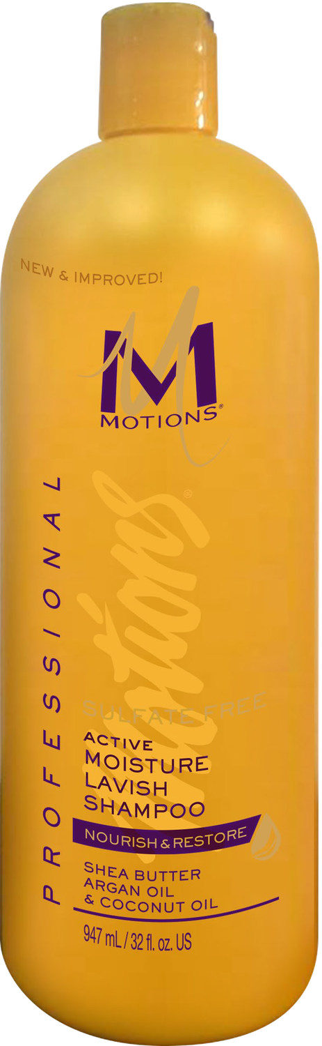 MOTIONS ACTIVE MOISTURE PLUS LAVISH SHAMPOO 32OZ