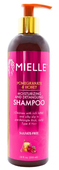 MIELLE POMEGRANATE &amp; HONEY MOIST &amp; DETANGLING SHAMPOO 12OZ