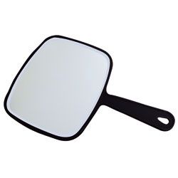 MIRROR 9X12 2/3" (BLACK TRIM)