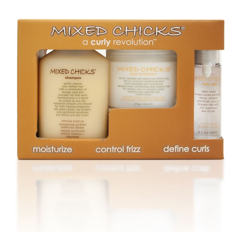 MIXED CHICKS QUAD PACK (MC ADULT SHAMPOO, DEEP, LEAVE-IN, SILK)
