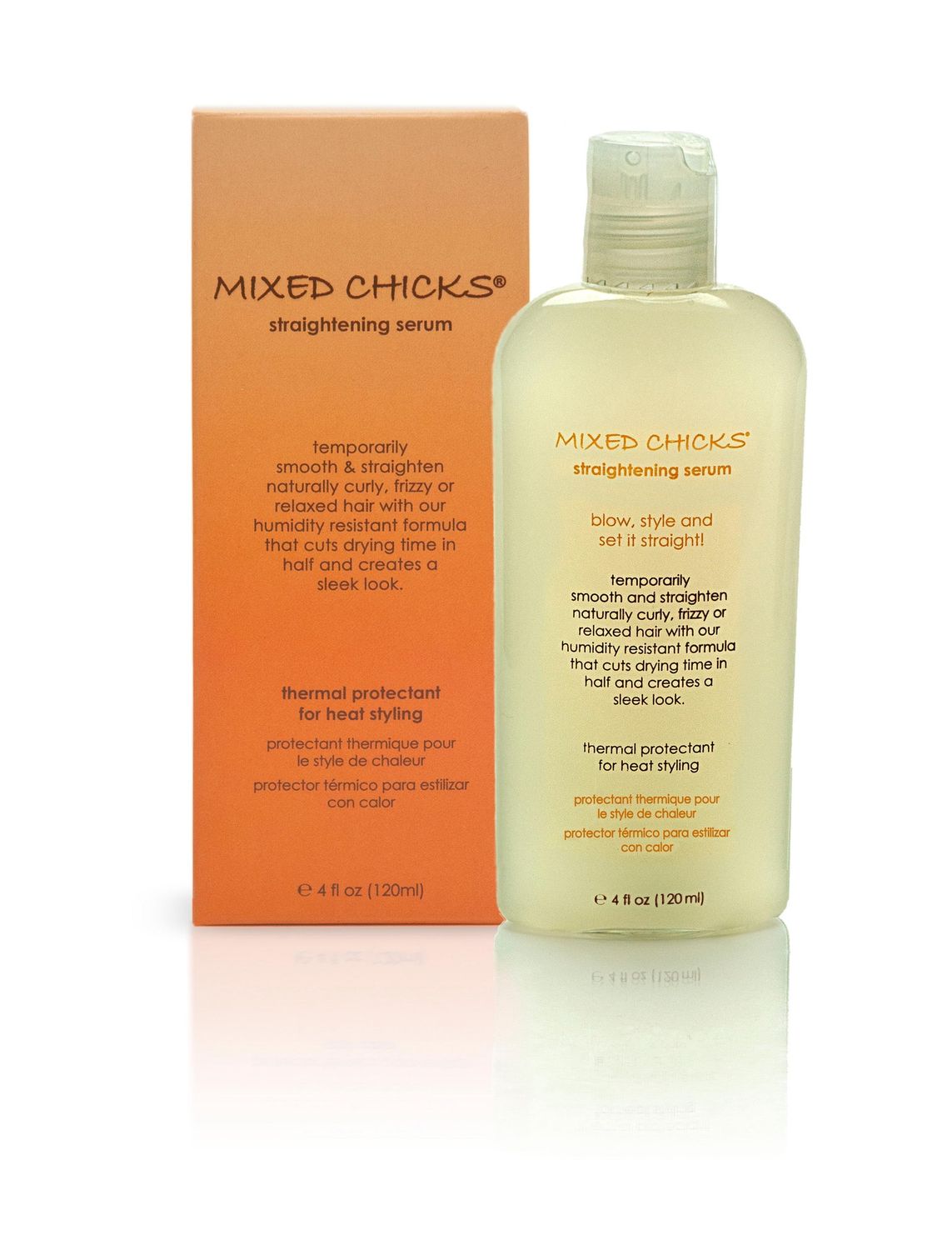 MIXED CHICKS STRAIGHTENING SERUM 4OZ