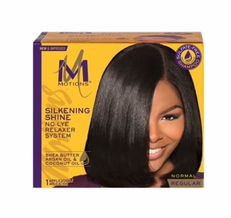 MOTIONS SILKENING SHINE NO LYE RELAXER KIT NORMAL / REGULAR